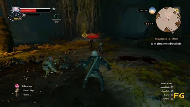The Witcher 3 - Covil de Monstro: Nekkers смотреть онлайн