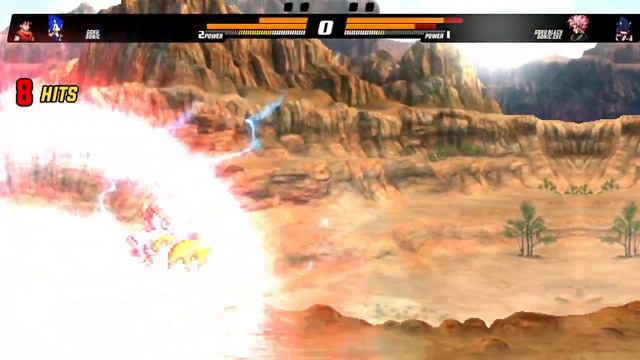 Sonic & Goku Vs Goku Black & Sonic.exe