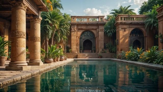 Ancient Lyre & Ambience | The Gardens Of Sheba - Immersive Experience