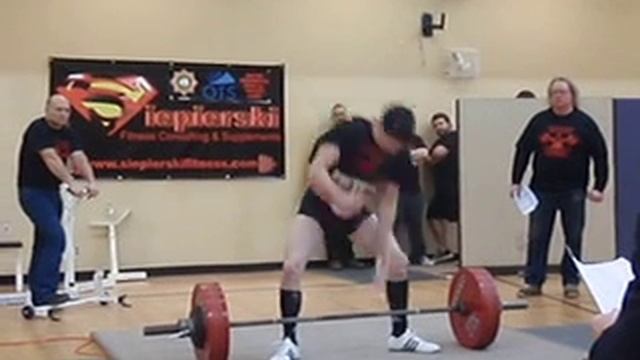 Nova Scotia Open 240 kilo deadlift@74 kilos смотреть онлайн