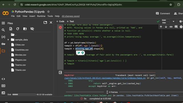 Python Code in Kaggle | Learn CSV Part 04 смотреть онлайн