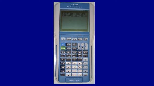 TI84 Equation Solver смотреть онлайн