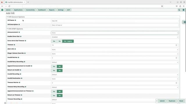FreePBX Quick Start Guide - Add IVR смотреть онлайн