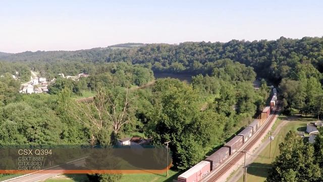 Up In The Air Trackside/CSX Pittsburgh Sub/West Newton PA/ 1080p GoPro Hero4 Drone Footage смотреть онлайн
