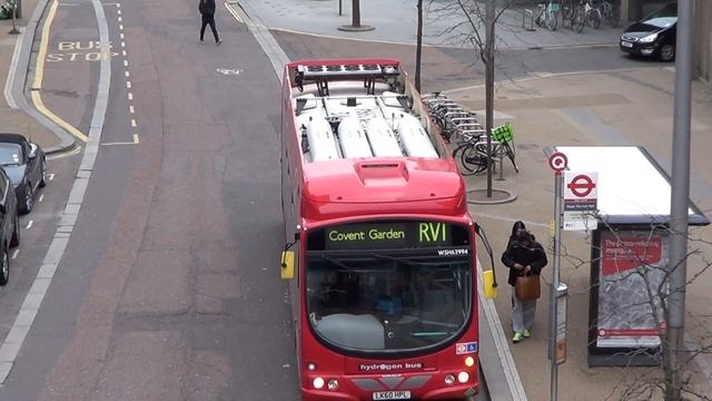 First London Route RV1 WSH62994 LK60HPL Wright Pulsar 2 Hydrogen Bus смотреть онлайн