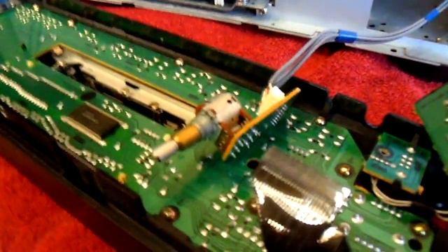 SONY MDS-JA3ES. (kms-210a). Несложный ремонт минидисковой деки.