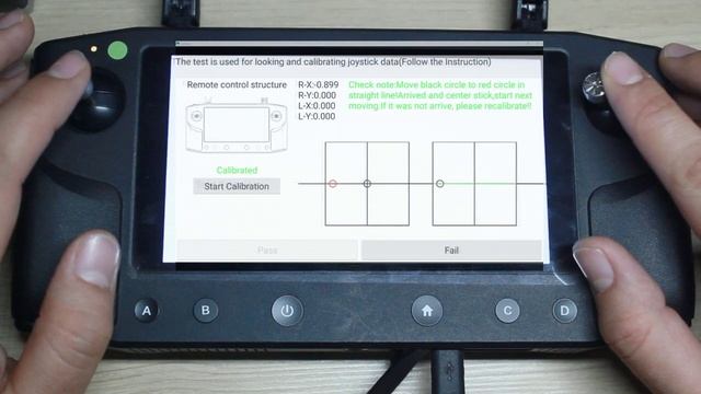 Herelink Joystick Calibration - Aurelia Aerospace