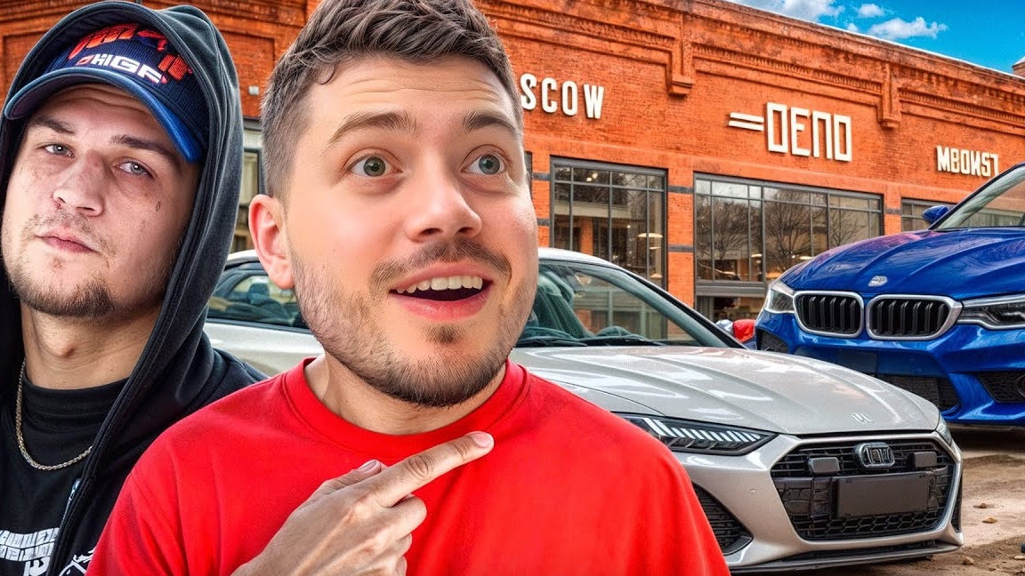 📹 ГОНКИ ПО МОСКВЕ НА ДОРОГИХ ТАЧКАХ | УГАР В ГРИМЁРКЕ С РЕПЕРАМИ🤣