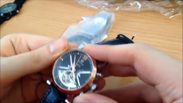 Мужские механические часы с автоподзаводом Forsining