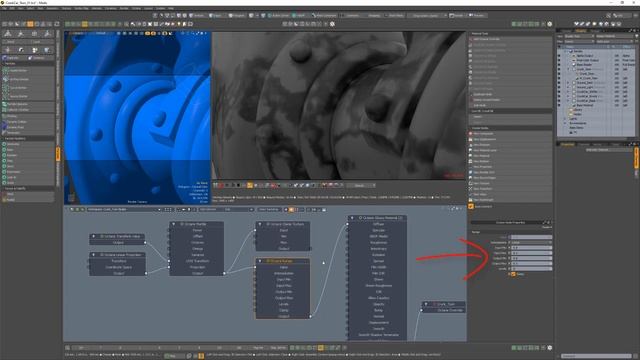 Modo _ Octane Render_ Range Node смотреть онлайн
