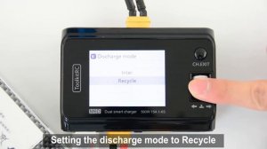 ToolkitRC M6D how to recycle discharge
