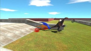 Units trying to escape from Neon Carnivore Dinosaurs - Animal Revolt Battle Simulator