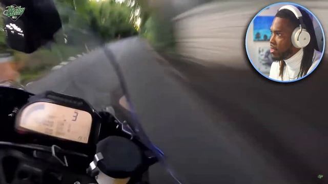 American Reacts To Peter Hickman BMW HP4 IOMTT Chin Cam Lap! смотреть онлайн