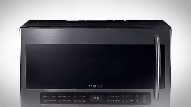 Samsung ME21H706MQG Over the Range Microwave смотреть онлайн