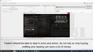 How to enable guns & armor trading in S.T.A.L.K.E.R GAMMA