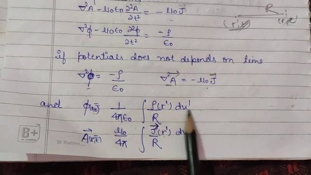 Retarded potential||Electrodynamics||notes смотреть онлайн