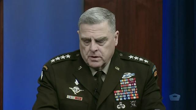 Gen. Mark Milley discusses COVID-19's impact on readiness смотреть онлайн