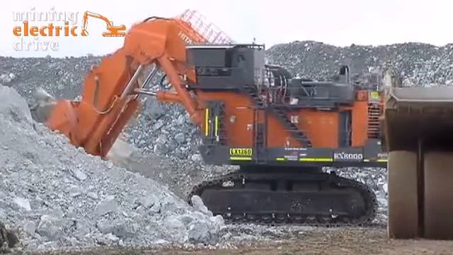 Hitachi EX8000 и Caterpillar 793
