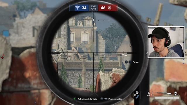 Je détruis des testicules en Multi 😆 (Sniper Elite 5) смотреть онлайн