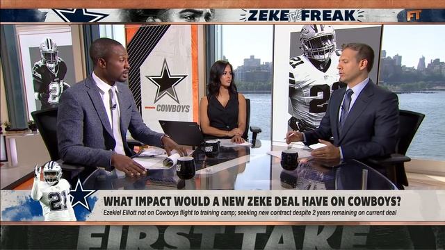 The Cowboys need to pay Ezekiel Elliott – Max Kellerman | First Take смотреть онлайн