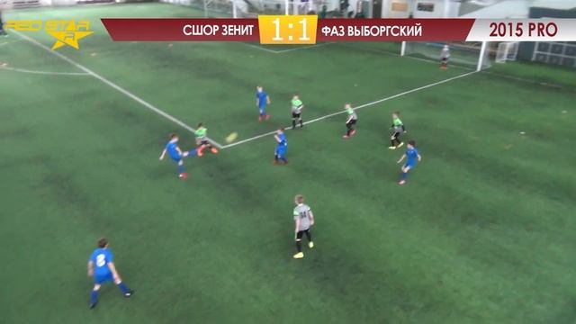 23.03.24 2015 PRO СШОР Зенит - ФАЗ Выборгский 2-3 САММАРИ смотреть онлайн