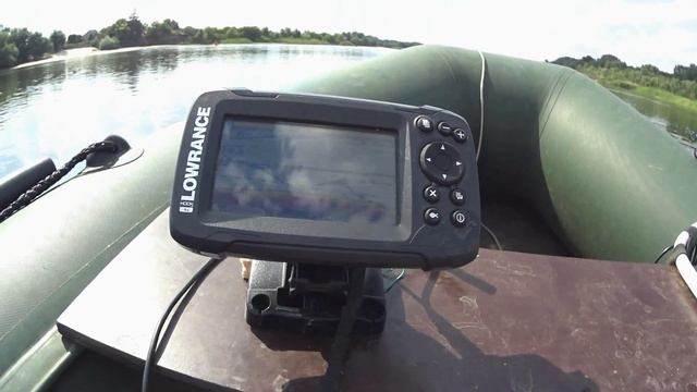 Lowrance Hook 2 бюджетный эхолот, что на нем видно. рыбалка на сома с квоком.