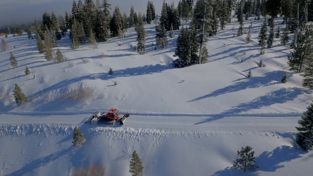 PistenBully 400 | Tahoe Donner Cross Country Ski Center смотреть онлайн