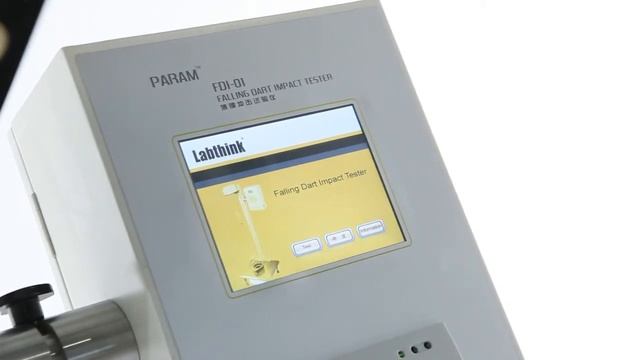 Labthink FDI 01 Falling Dart Impact Tester смотреть онлайн