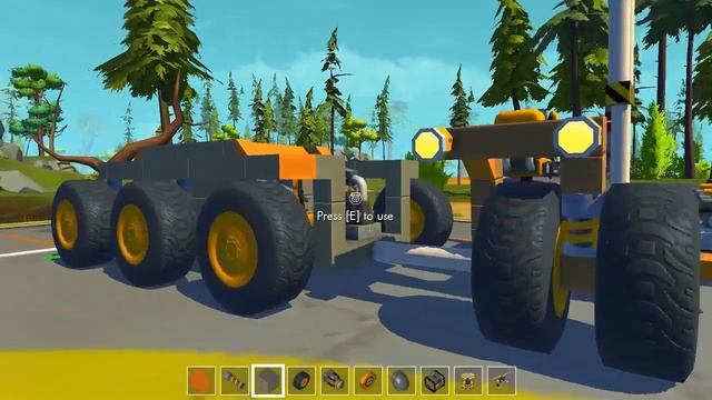 Tandem Car Races - Let's Play Scrap Mechanic - Gameplay Part 27 смотреть онлайн