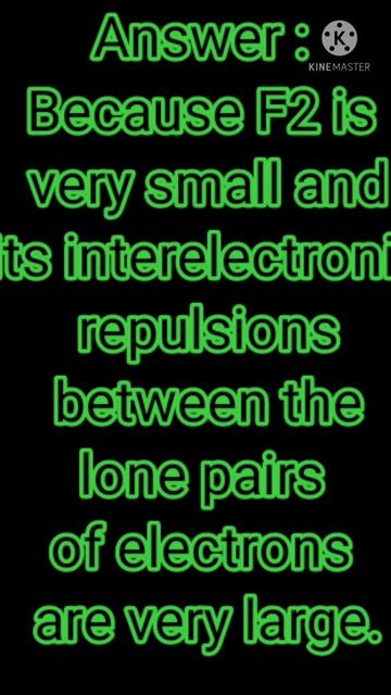 #19.Bond enthalpy of fluorine is lower than that of chlorine. Why ? смотреть онлайн