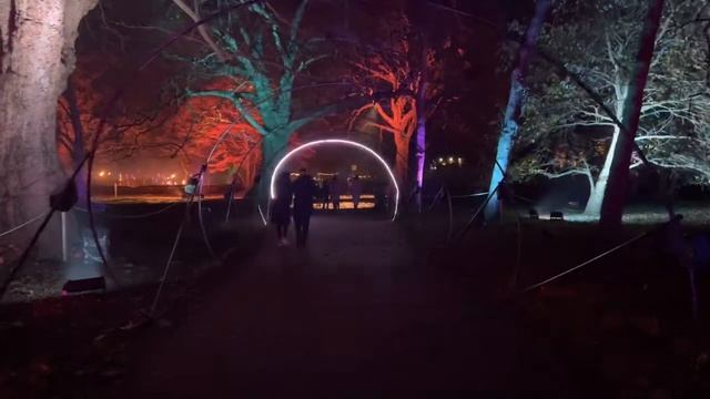 Световой динамический тоннель смотреть онлайн