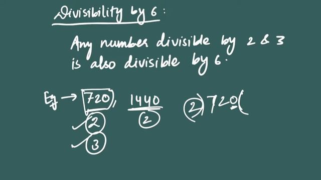 Divisibility Tests of Numbers 2, 3, 4, 5, 6, 7, 8, 9, 10 смотреть онлайн
