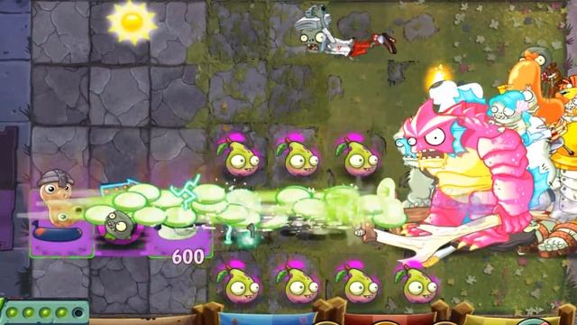 PvZ 2 Battlez - Random Super Team Vs 5 Gargantuar Zombies Level 10 - Which Team Plant Will Win ？ смотреть онлайн