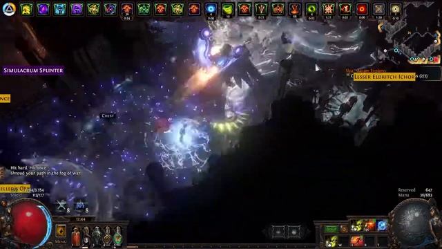 Path of Exile MF Kinetic Blast смотреть онлайн