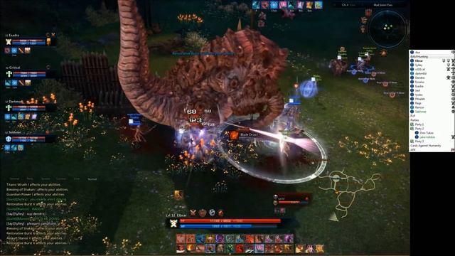 TERA Online NA CBT3: Trunus world boss смотреть онлайн