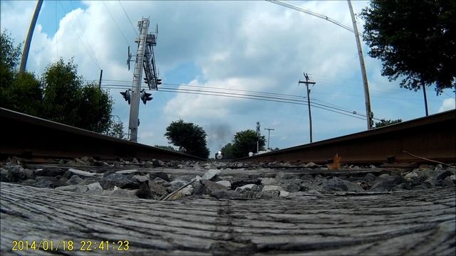 Black River and Western Railroad #60 camera under train 50th anniversary 5/17/15 смотреть онлайн