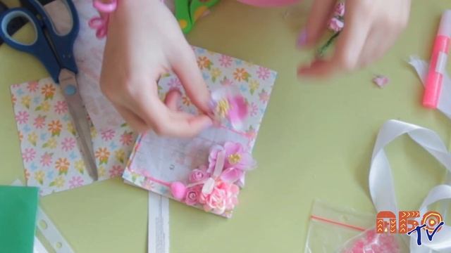 Проста листівка своїми руками| 🌸8 березня🌸 |АБО DIY смотреть онлайн