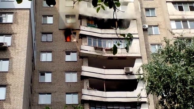 Пожар в Днепропетровске 16.07.14 смотреть онлайн