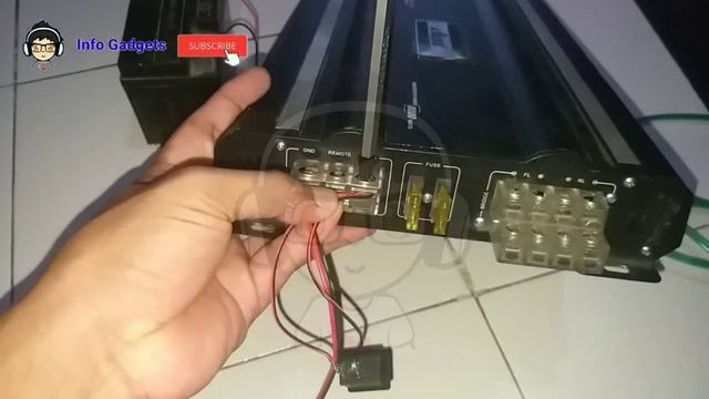 Trik Cara Pasang Power Audio Mobil di Rumah Pakai Aki Motor | Amplifier Mobil смотреть онлайн