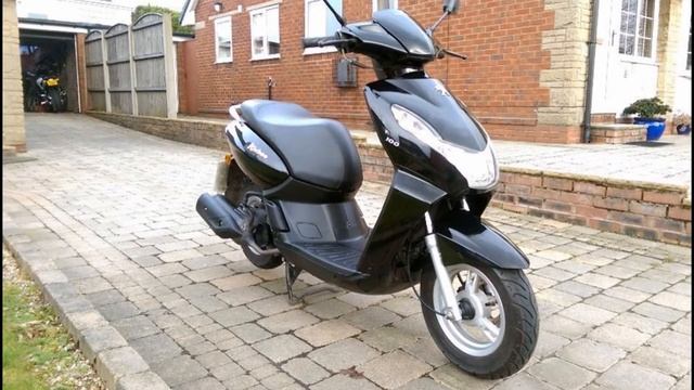 2016 Peugeot Kisbee 100cc Black смотреть онлайн