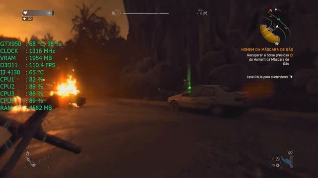 Dying Light Gameplay Teste Geforce GTX 950 #1 смотреть онлайн