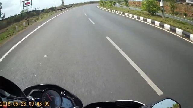 GPS Top Speed and Acceleration of Pulsar NS200 BS4 | 0 to 153 km/h | Speedo Accuracy test смотреть онлайн