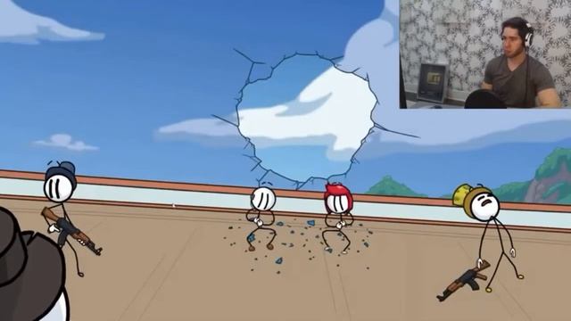 PopularMMO reacts to Henry Stickman Doing The Dance with Partner смотреть онлайн