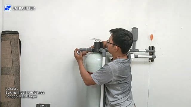 Setting Filter Air Frp 1054 Sistem Gravitasi Setelah Toren Atasi Air Kuning Bau dan Zat Besi Tinggi смотреть онлайн