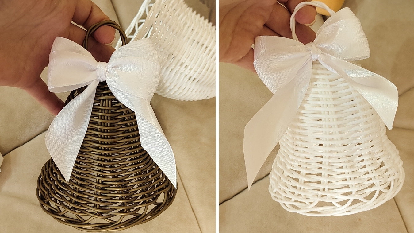 Плетение из ротанга, пруток. Колокольчик из ротанга! смотреть онлайн