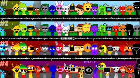 SPRUNKI RETAKE Фазы в Incredibox Sprunki Все персонажи смотреть онлайн