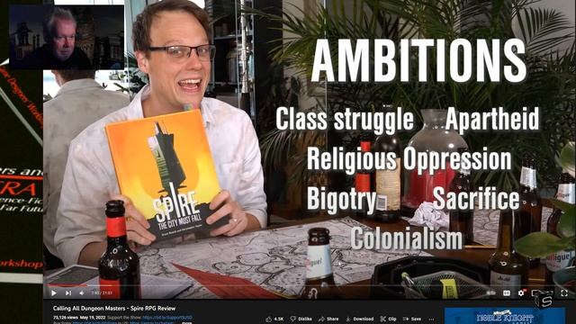 Roll for Sanity: Spire RPG (made for SJWs?) смотреть онлайн