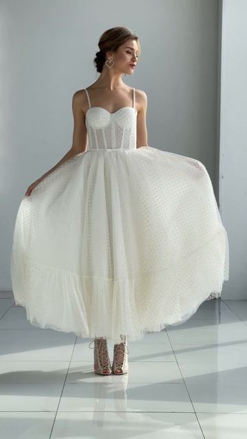 Свадебное платье Бьянка из коллекции «Sposame!» от бренда Anna Kuznetcova