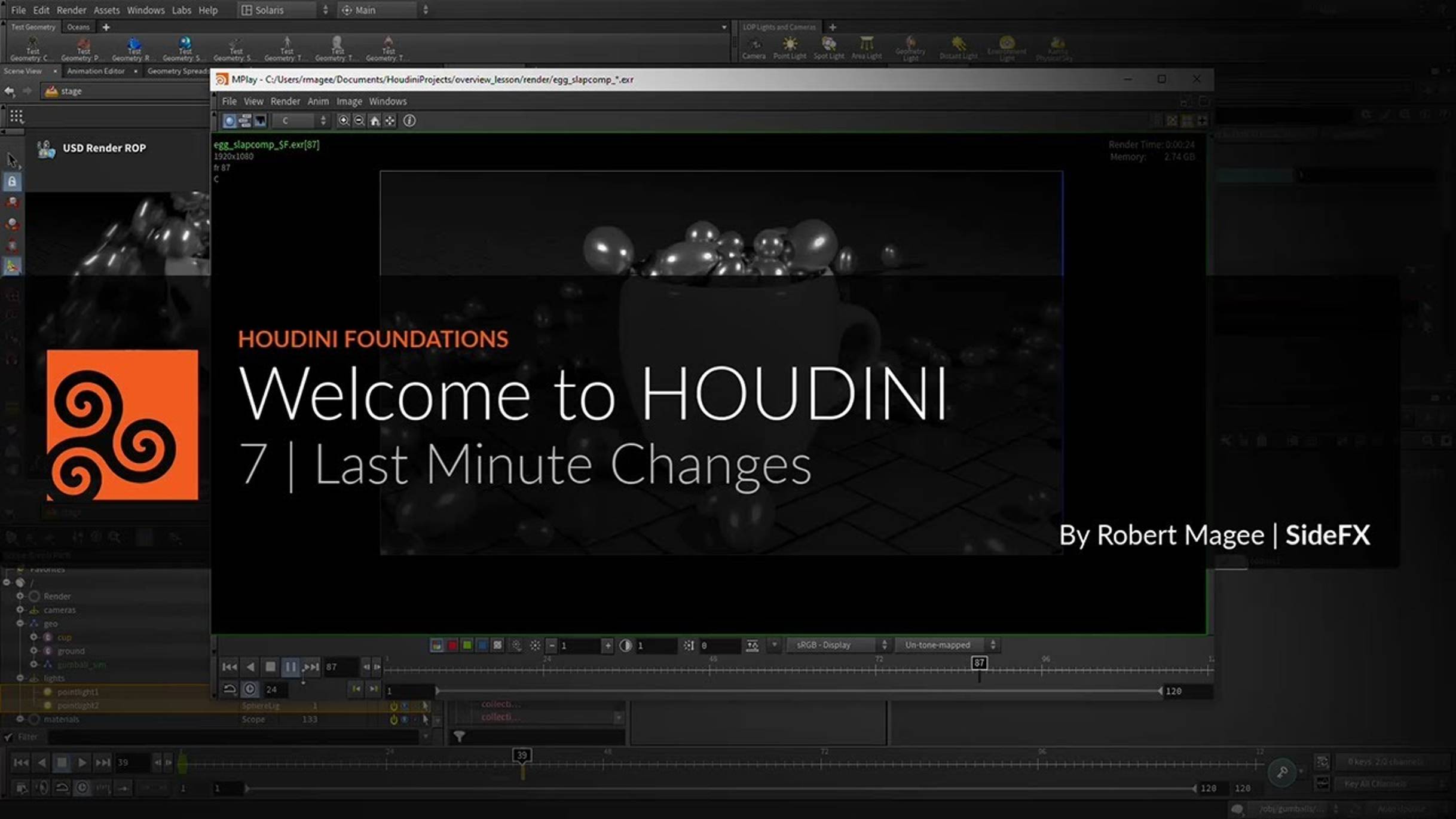 07 - Houdini 20.5 Foundations - Last Minute Changes смотреть онлайн