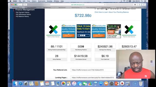 How I sponsored 297 referrals into Traffic Monsoon смотреть онлайн